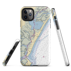 Sea Isle Water Sports Center (Sea Isle City, NJ) NOAA Chart  Tough iPhone Case