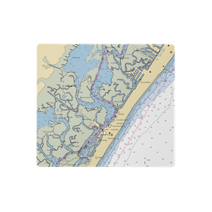 Smugglers Cove (Wildwood, NJ) NOAA Chart  Gaming Mouse Pad