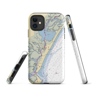 Sea Isle City Marina (Sea Isle City, NJ) NOAA Chart  Tough iPhone Case