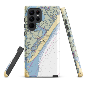 Yacht Club of Stone Harbor (Stone Harbor, NJ) NOAA Chart Samsung Phone Case