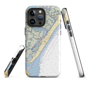 Stone Harbor Marina (Stone Harbor, NJ) NOAA Chart  Tough iPhone Case