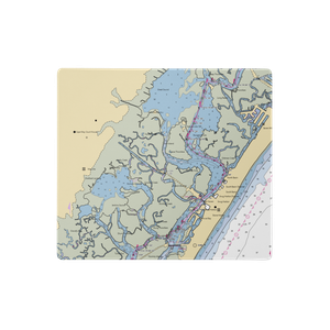 Camp Marine Service (Wildwood, NJ) NOAA Chart  Gaming Mouse Pad