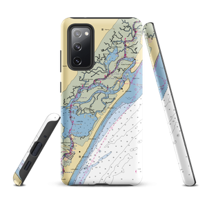 Whale Creek Marina (Strathmere, NJ) NOAA Chart Samsung Phone Case