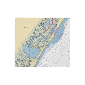 Whale Creek Marina (Strathmere, NJ) NOAA Chart  Gaming Mouse Pad