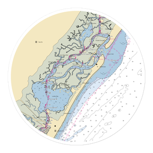 Whale Creek Marina (Strathmere, NJ) NOAA Chart Sticker