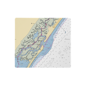 Corson's Inlet Marina (Strathmere, NJ) NOAA Chart  Gaming Mouse Pad