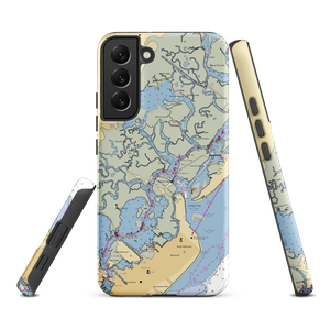 Grassy Sound Marina (Dennisville, NJ) NOAA Chart Samsung Phone Case