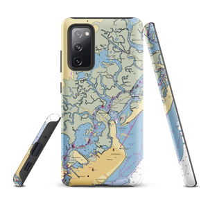 Grassy Sound Marina (Dennisville, NJ) NOAA Chart Samsung Phone Case