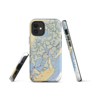 Grassy Sound Marina (Dennisville, NJ) NOAA Chart  Tough iPhone Case