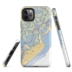 Hereford Marina (Stone Harbor, NJ) NOAA Chart  Tough iPhone Case