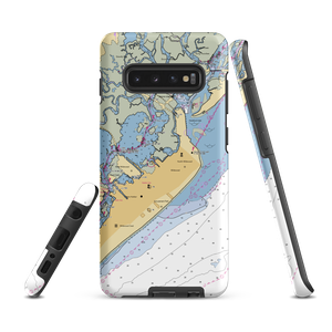 Sunset View Marina (Stone Harbor, NJ) NOAA Chart Samsung Phone Case