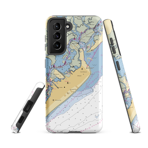 Marina Bay Towers (Stone Harbor, NJ) NOAA Chart Samsung Phone Case