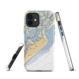 South Dock Marina (Stone Harbor, NJ) NOAA Chart  Tough iPhone Case