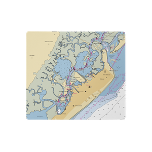 K&D Family Marina (Dennisville, NJ) NOAA Chart  Gaming Mouse Pad