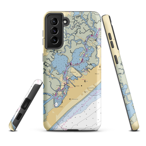 West Bay Marina (Whitesboro, NJ) NOAA Chart Samsung Phone Case