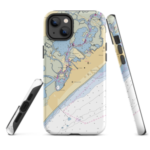 Lighthouse Pointe Marina (Rio Grande, NJ) NOAA Chart  Tough iPhone Case