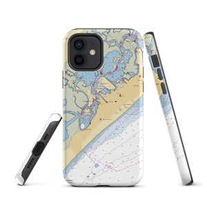 Schooner Island Marina (Rio Grande, NJ) NOAA Chart  Tough iPhone Case