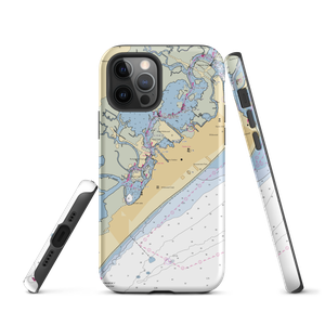 Schooner Island Marina (Rio Grande, NJ) NOAA Chart  Tough iPhone Case