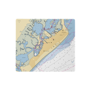 Schooner Island Marina (Rio Grande, NJ) NOAA Chart  Gaming Mouse Pad