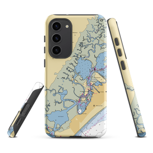 Pier 47 Marina (Rio Grande, NJ) NOAA Chart Samsung Phone Case