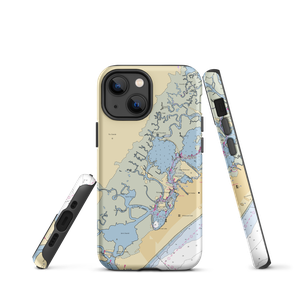 Pier 47 Marina (Rio Grande, NJ) NOAA Chart  Tough iPhone Case