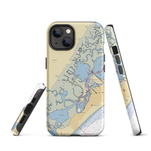 Pier 47 Marina (Rio Grande, NJ) NOAA Chart  Tough iPhone Case