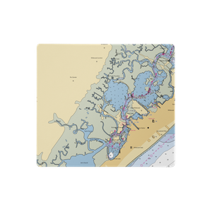 Pier 47 Marina (Rio Grande, NJ) NOAA Chart  Gaming Mouse Pad