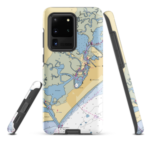 Shawcrest Marina (Rio Grande, NJ) NOAA Chart Samsung Phone Case