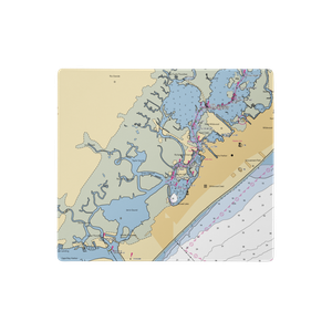 Shawcrest Marina (Rio Grande, NJ) NOAA Chart  Gaming Mouse Pad