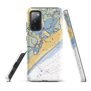 Greater Wildwood Yacht Club (Rio Grande, NJ) NOAA Chart Samsung Phone Case