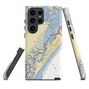 Blue Water Marina (Ocean City, NJ) NOAA Chart Samsung Phone Case