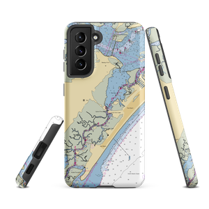 Blue Water Marina (Ocean City, NJ) NOAA Chart Samsung Phone Case