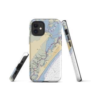 Blue Water Marina (Ocean City, NJ) NOAA Chart  Tough iPhone Case