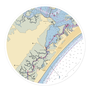 All Seasons Marina Management Co. LLC (Ocean City, NJ) NOAA Chart Sticker