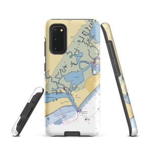 Two Mile Landing Marina (Rio Grande, NJ) NOAA Chart Samsung Phone Case