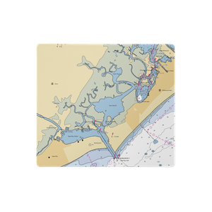 Two Mile Landing Marina (Rio Grande, NJ) NOAA Chart  Gaming Mouse Pad