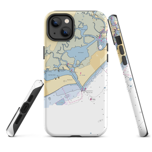 Hinch Marina (Rio Grande, NJ) NOAA Chart  Tough iPhone Case