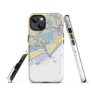 Hinch Marina (Rio Grande, NJ) NOAA Chart  Tough iPhone Case