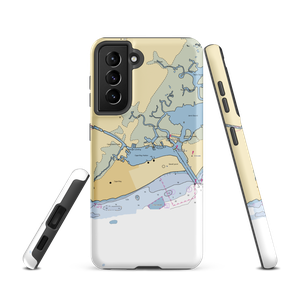 Bree-Zee-Lee Yacht Basin (Rio Grande, NJ) NOAA Chart Samsung Phone Case