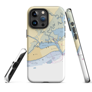 Bree-Zee-Lee Yacht Basin (Rio Grande, NJ) NOAA Chart  Tough iPhone Case