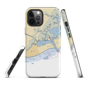 Bree-Zee-Lee Yacht Basin (Rio Grande, NJ) NOAA Chart  Tough iPhone Case