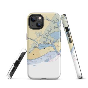 Bree-Zee-Lee Yacht Basin (Rio Grande, NJ) NOAA Chart  Tough iPhone Case