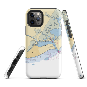 Snug Harbor Marina (Rio Grande, NJ) NOAA Chart  Tough iPhone Case