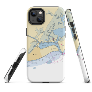 Snug Harbor Marina (Rio Grande, NJ) NOAA Chart  Tough iPhone Case