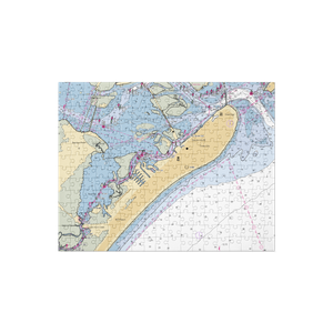 Ocean City Marina (Ocean City, NJ) NOAA Chart Jigsaw Puzzle