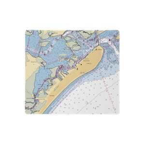 Ocean City Marina (Ocean City, NJ) NOAA Chart  Gaming Mouse Pad