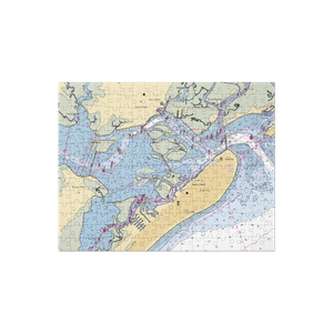 Nor'easter Marina (Ocean City, NJ) NOAA Chart Jigsaw Puzzle