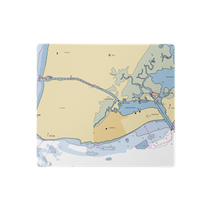 Tony's Marine Railway (Cape May Point, NJ) NOAA Chart  Gaming Mouse Pad