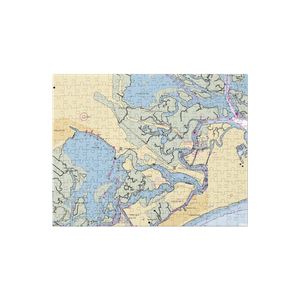 All Marine Center (Brigantine, NJ) NOAA Chart Jigsaw Puzzle