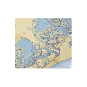 All Marine Center (Brigantine, NJ) NOAA Chart  Gaming Mouse Pad